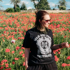 Immagine del prodotto T-shirt dell'Università Wan Shi Tong per fan di Avatar nera