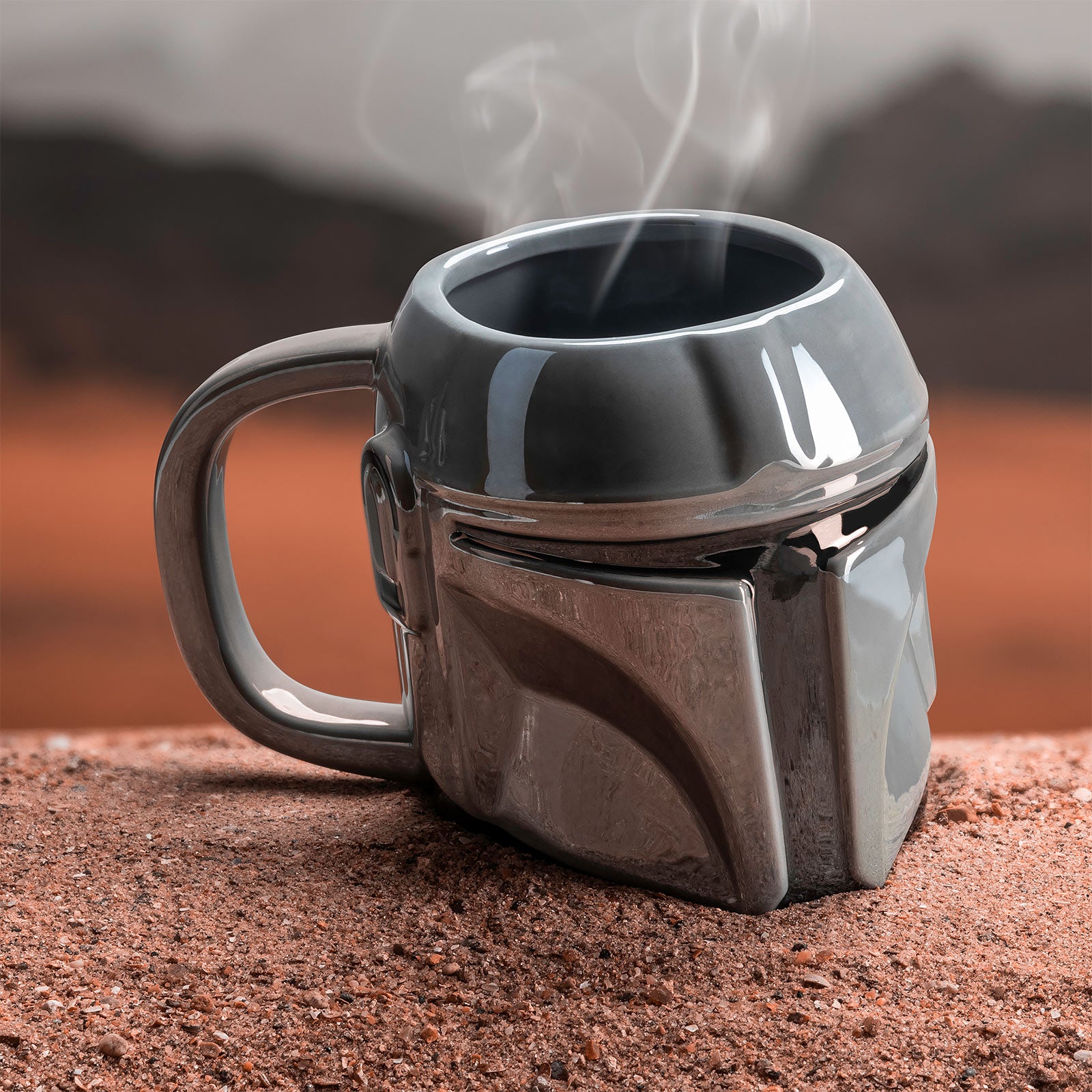 Immagine del prodotto Tazza 3D del casco di The Mandalorian - Star Wars