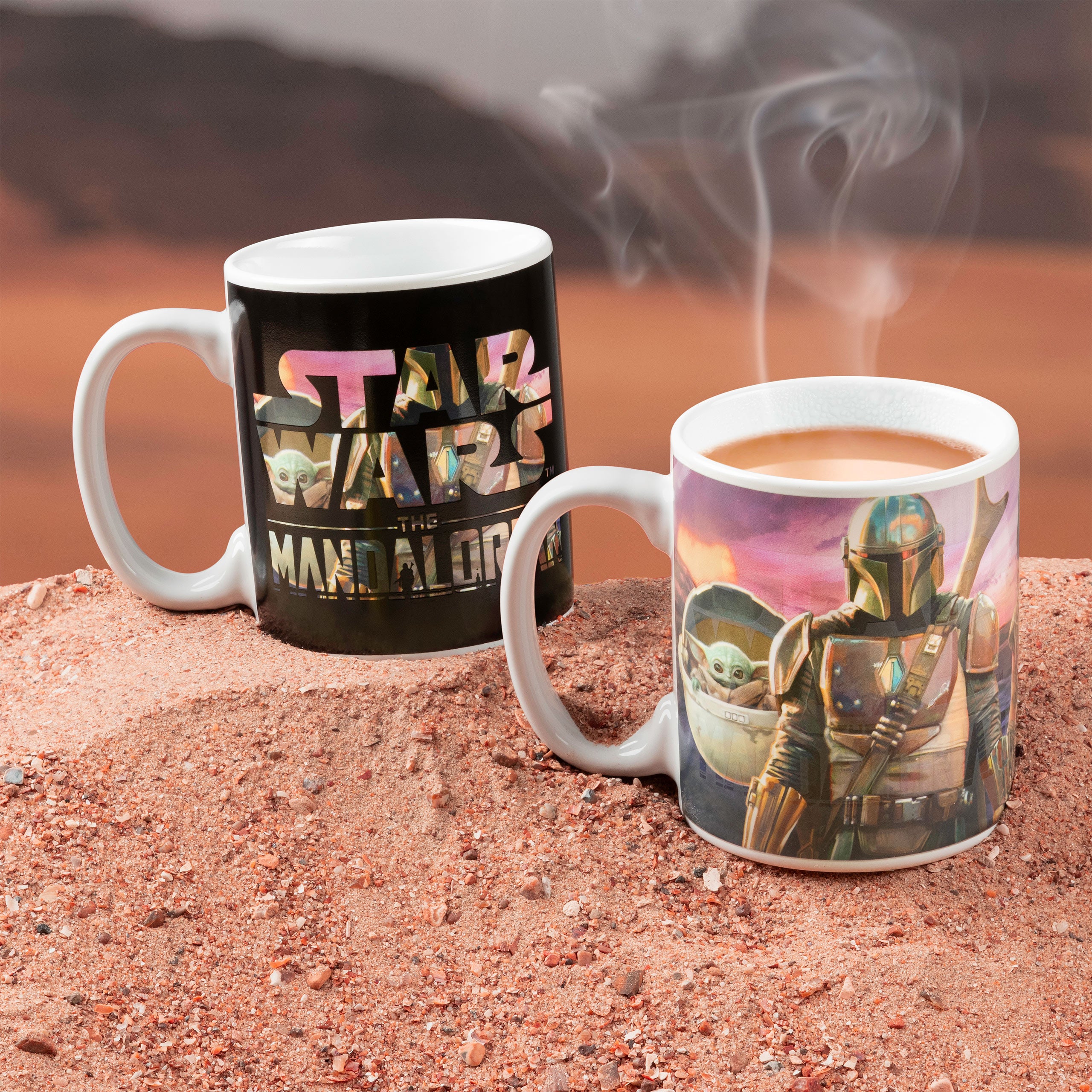 Product image The Mandalorian Collage Thermal Effect Mug - Star Wars