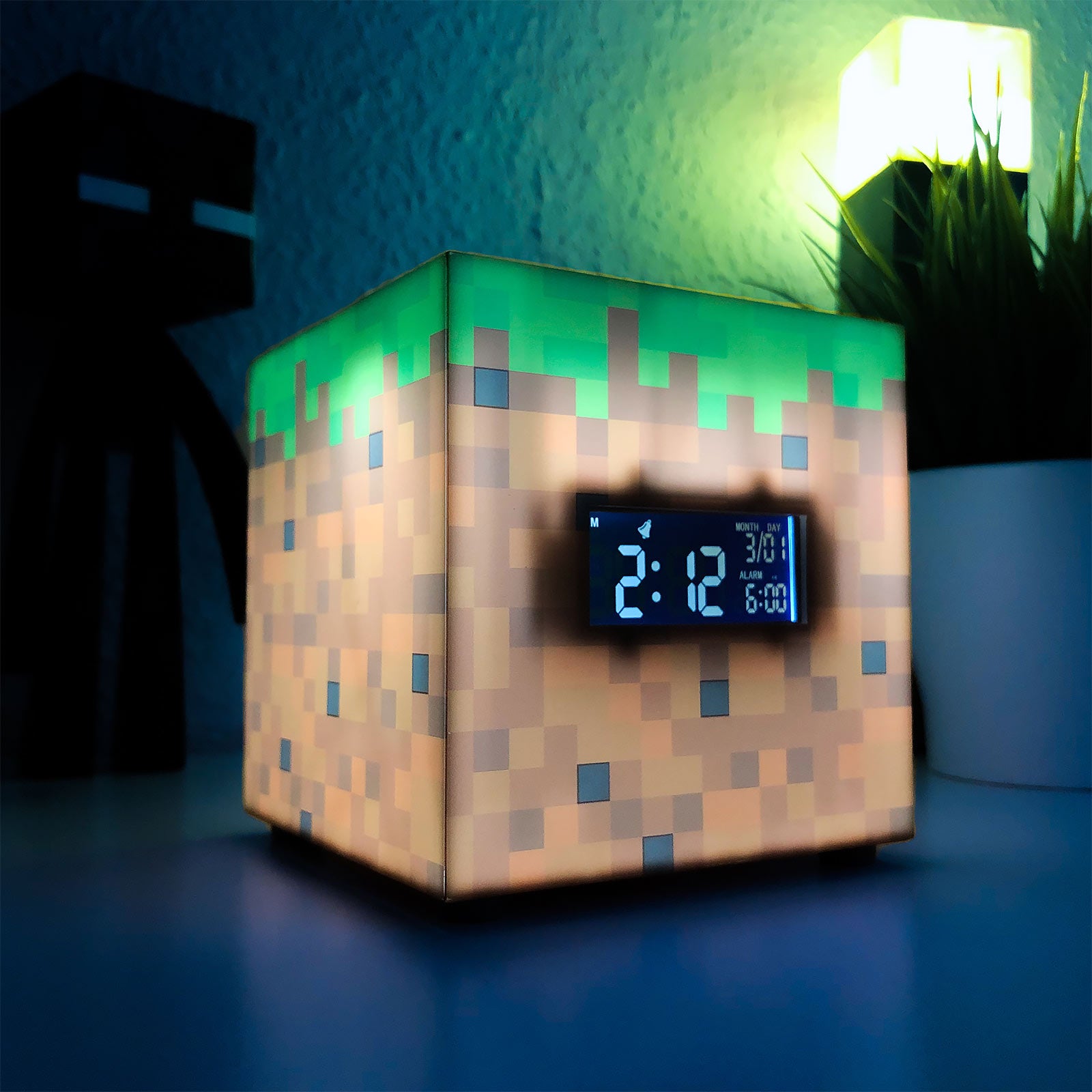 Immagine del prodotto Minecraft - Sveglia Blocco d'erba con luce