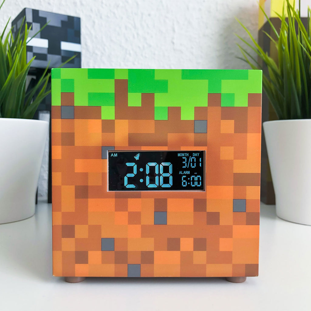 Immagine del prodotto Minecraft - Sveglia Blocco d'erba con luce