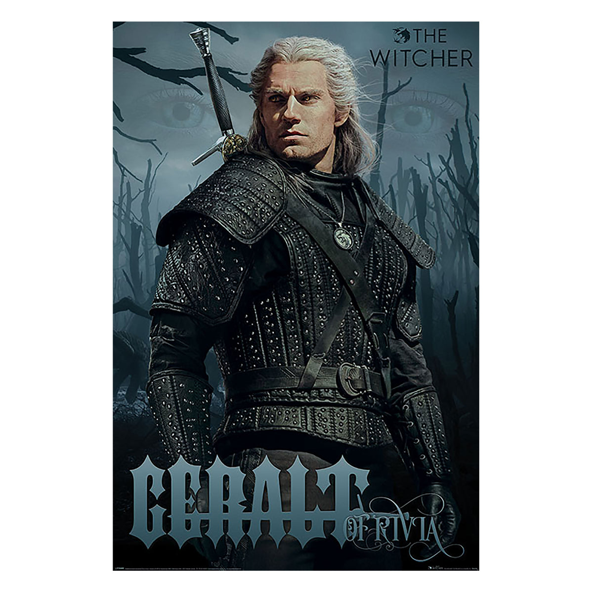 Immagine del prodotto Witcher - Poster Maxi del personaggio Geralt