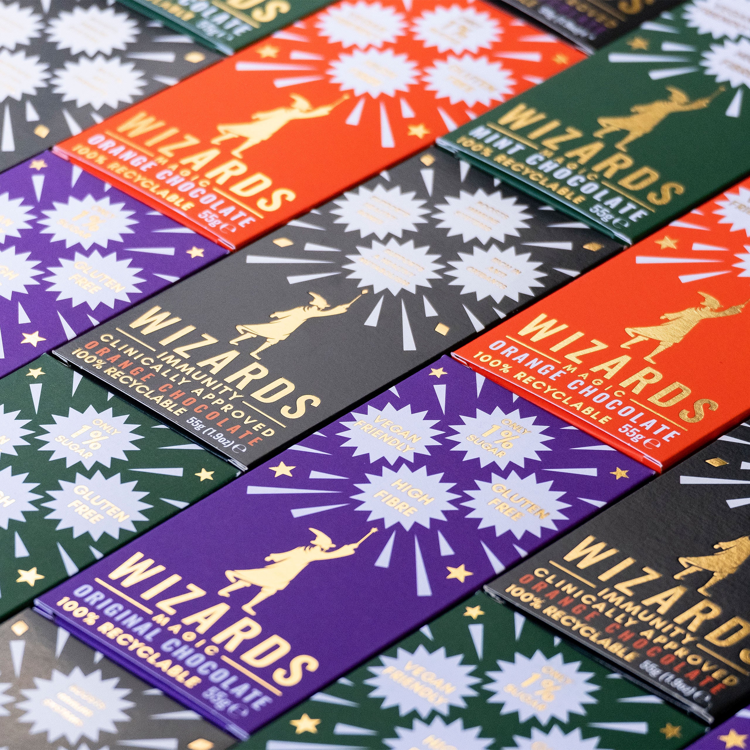 Product image Wizards Magic - Orange chocolate 12 bars