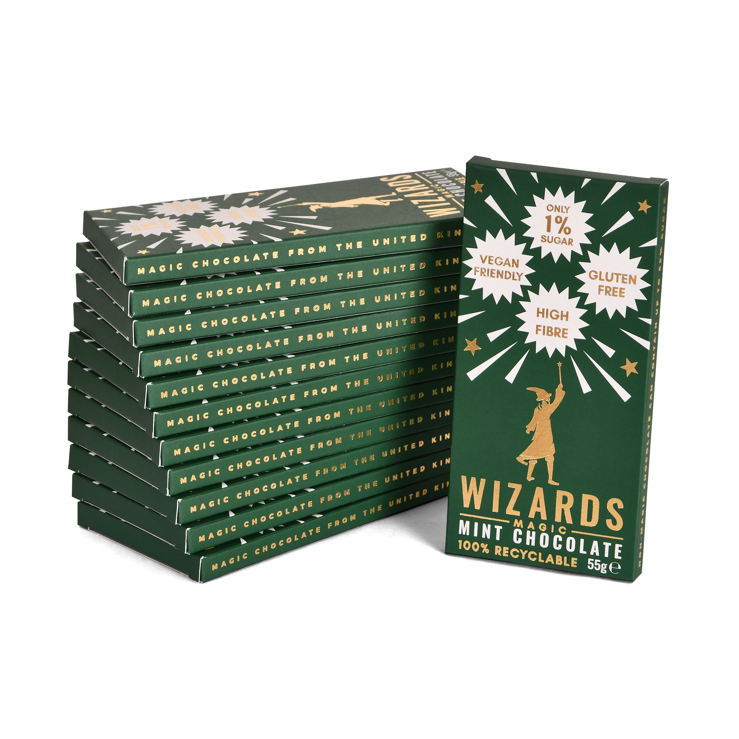 Immagine del prodotto Wizards Magic - Cioccolata alla Menta 12 Tavolette