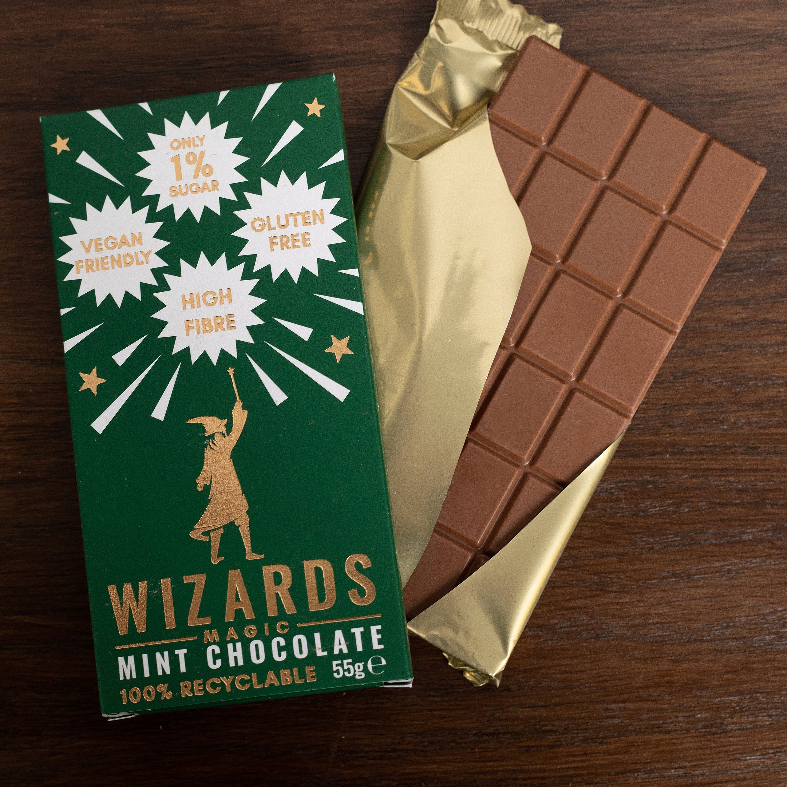 Immagine del prodotto Wizards Magic - Cioccolata alla Menta 12 Tavolette