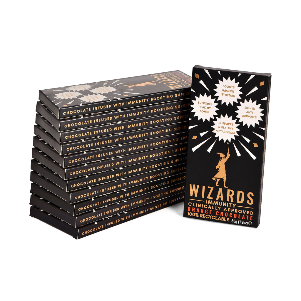 Immagine del prodotto Wizards Magic - Cioccolato all'arancia con immunità 12 tavolette
