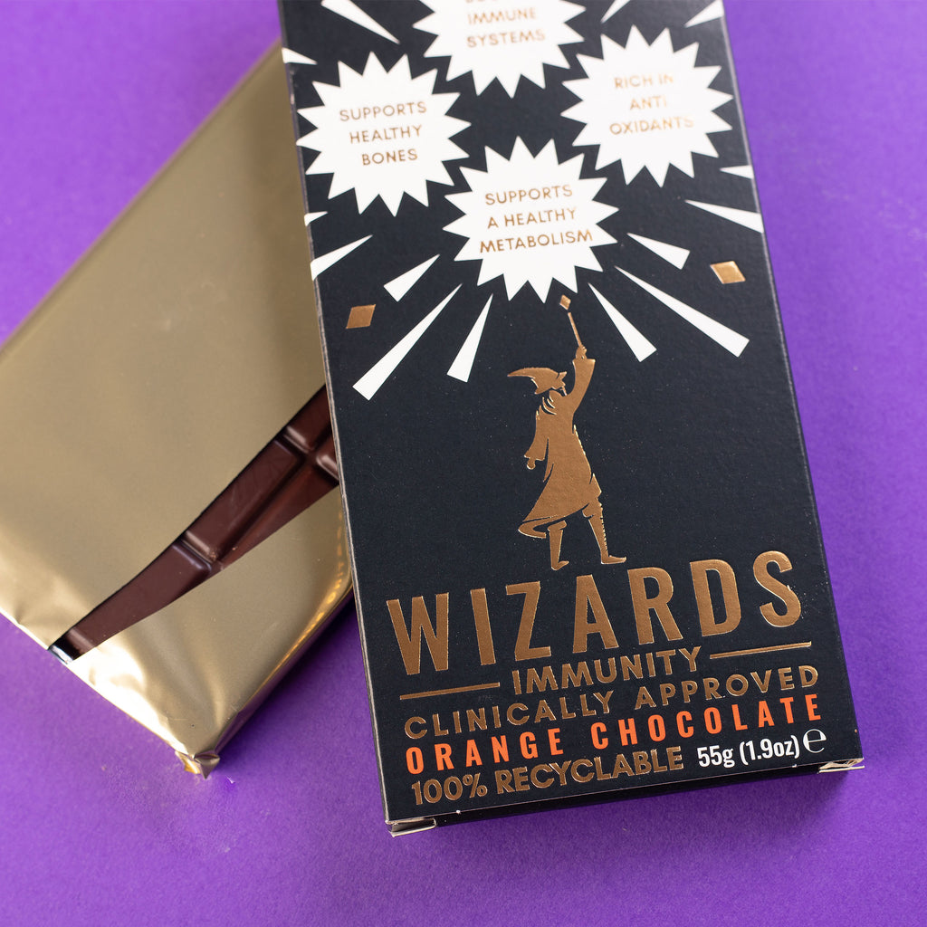 Immagine del prodotto Wizards Magic - Cioccolato all'arancia con immunità 12 tavolette