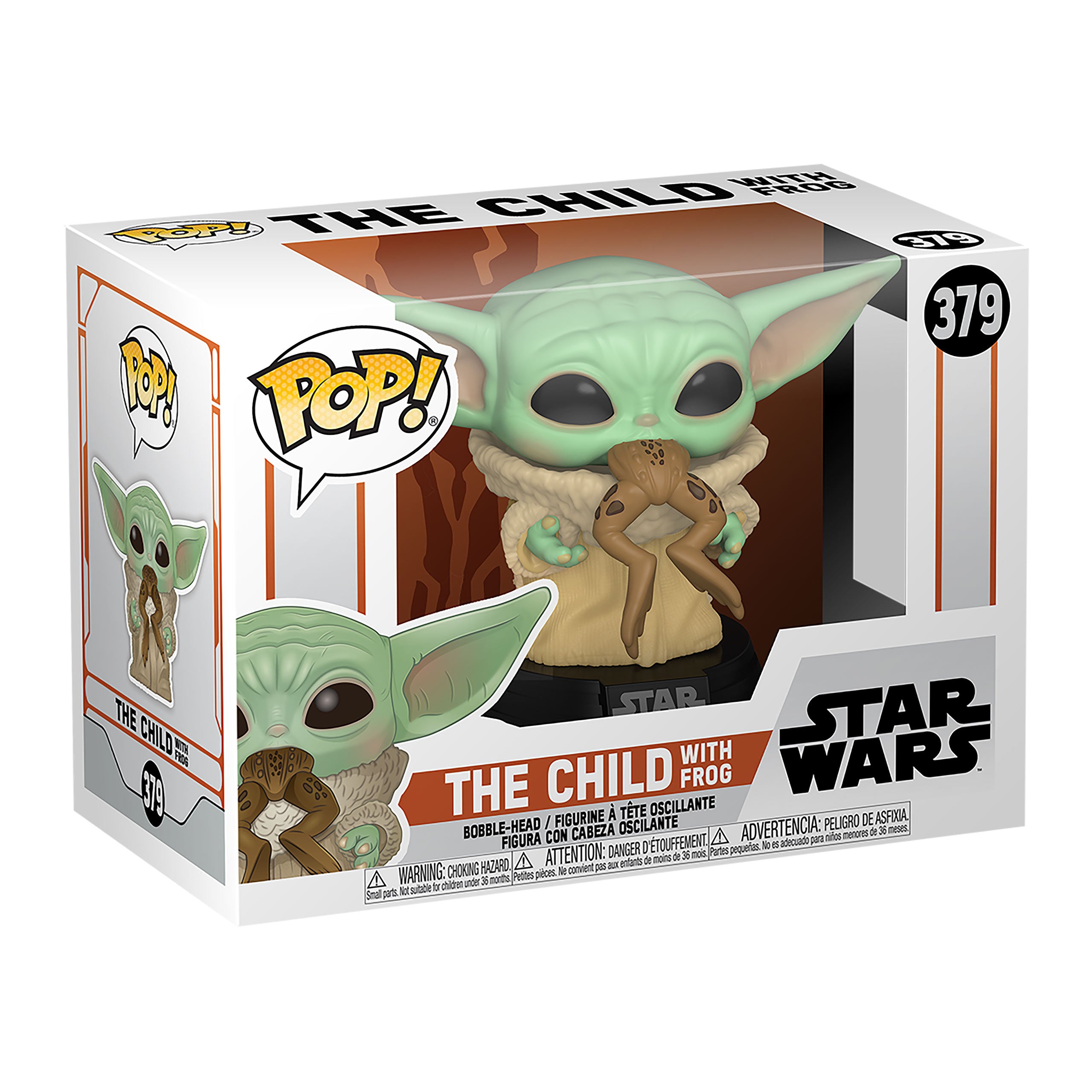 Product image The Child with Frog Funko Pop bobblehead figure - Star Wars The Mandalorian