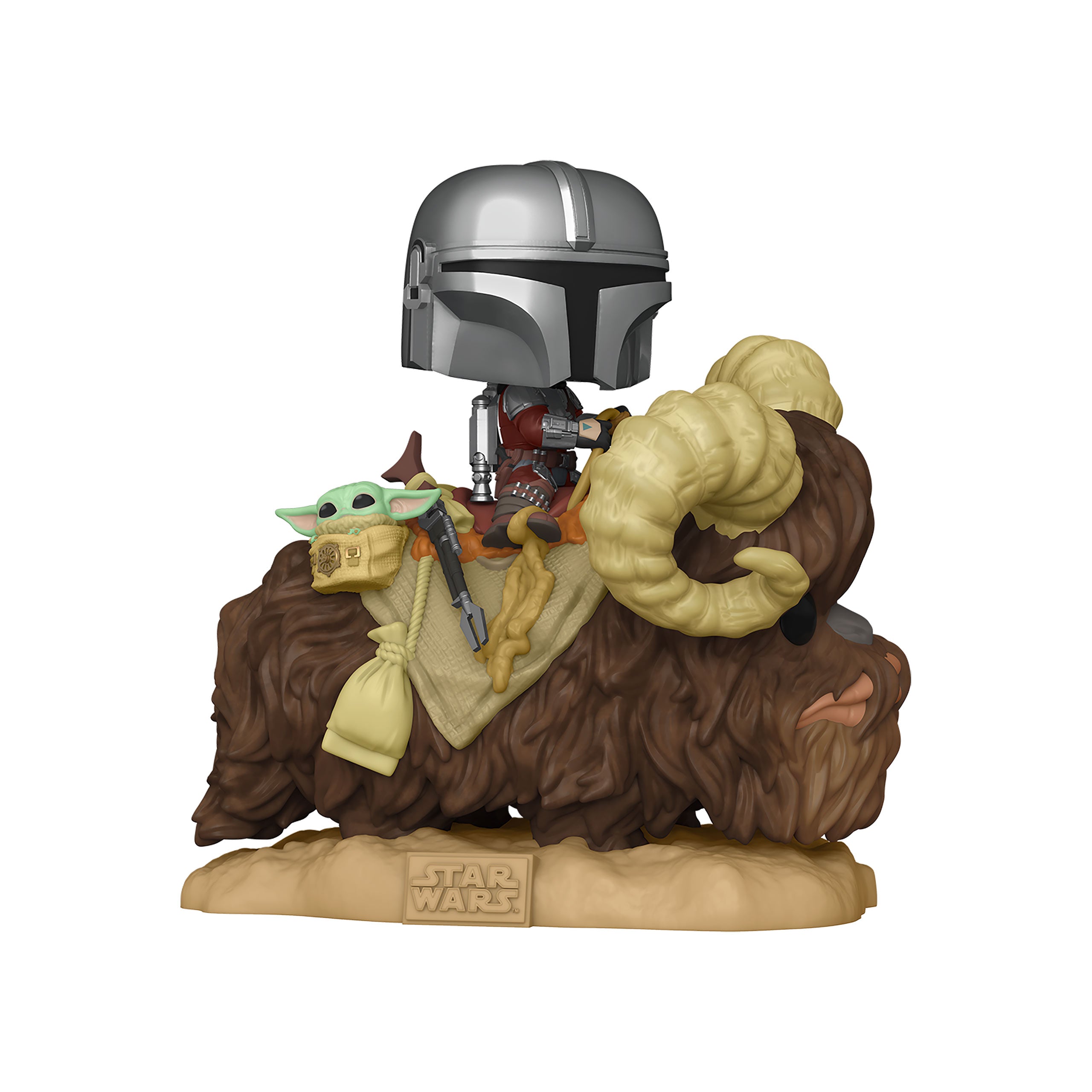 Immagine del prodotto The Mandalorian con The Child su Bantha Funko Pop Figura con testa oscillante - Star Wars
