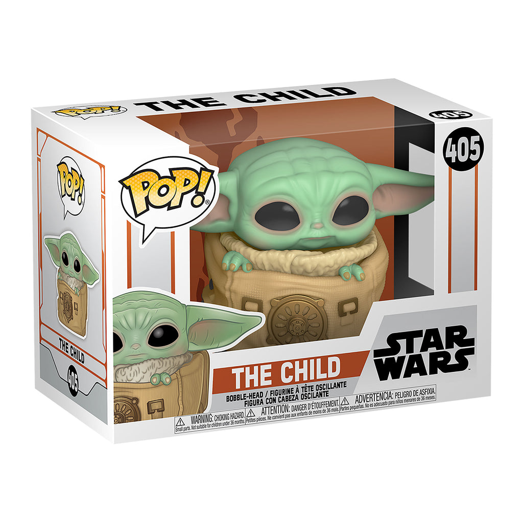 Immagine del prodotto The Child in borsa Funko Pop Figura con testa oscillante - Star Wars The Mandalorian