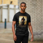 Immagine del prodotto T-shirt Galactic Warrior per fan di Star Wars nera