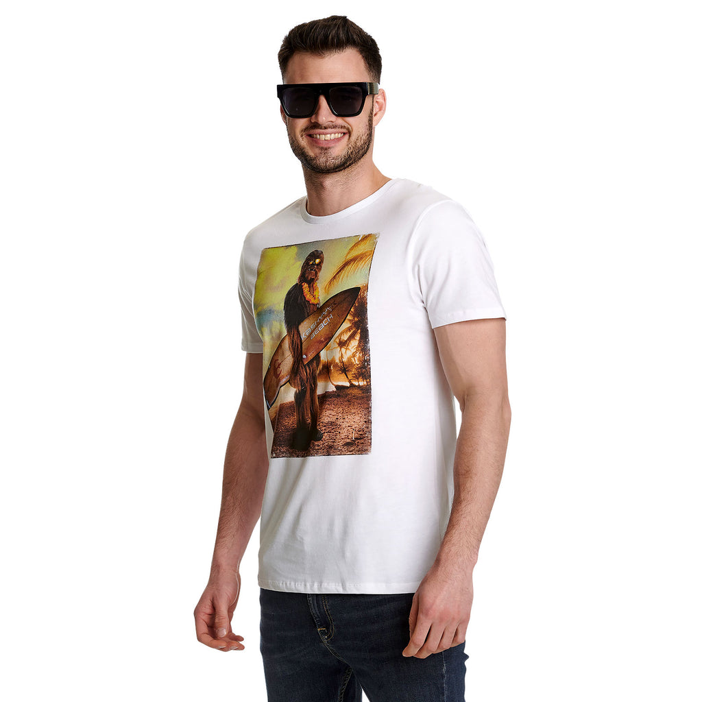 Immagine del prodotto Star Wars - Wookiee Surfer T-Shirt bianca