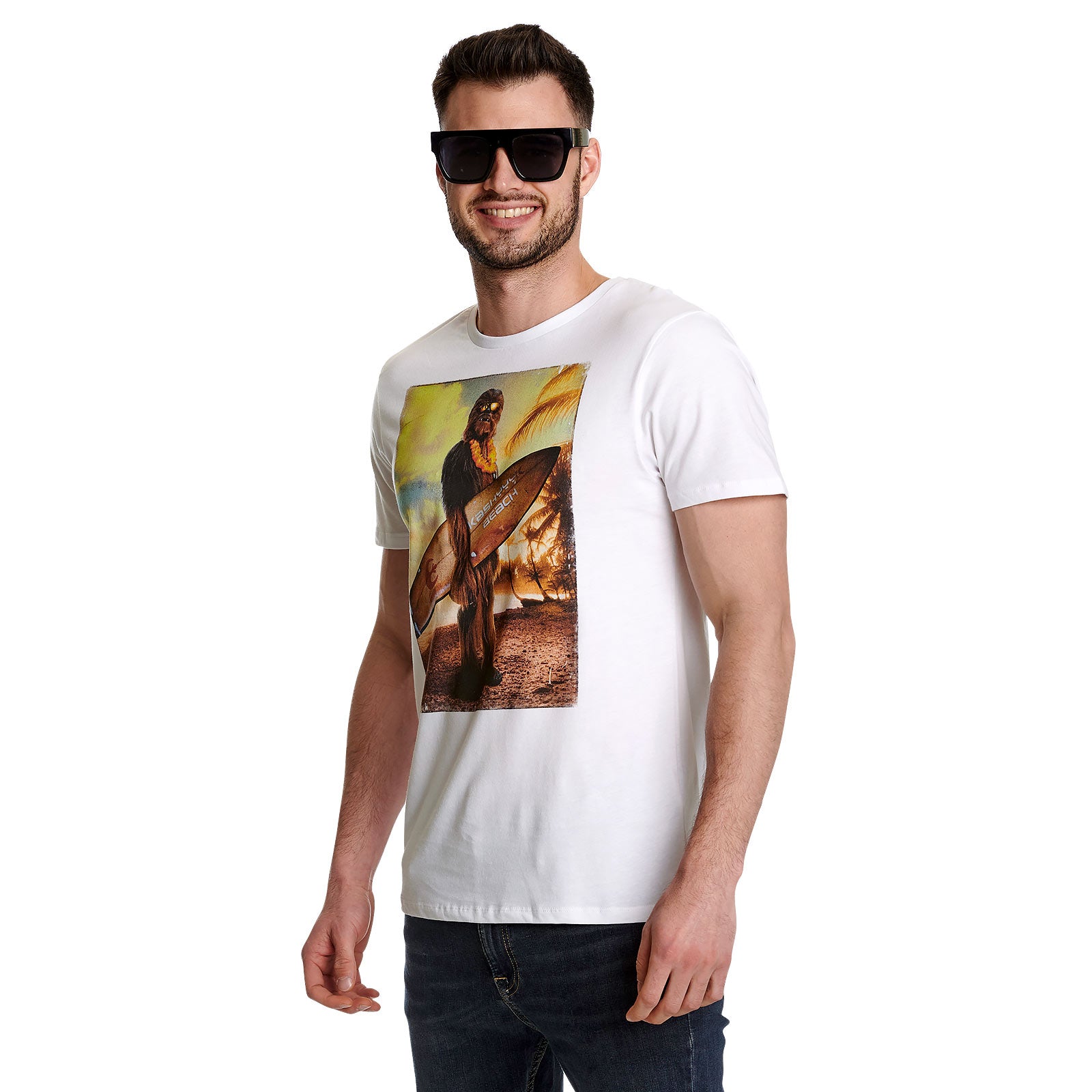 Immagine del prodotto Star Wars - Wookiee Surfer T-Shirt bianca
