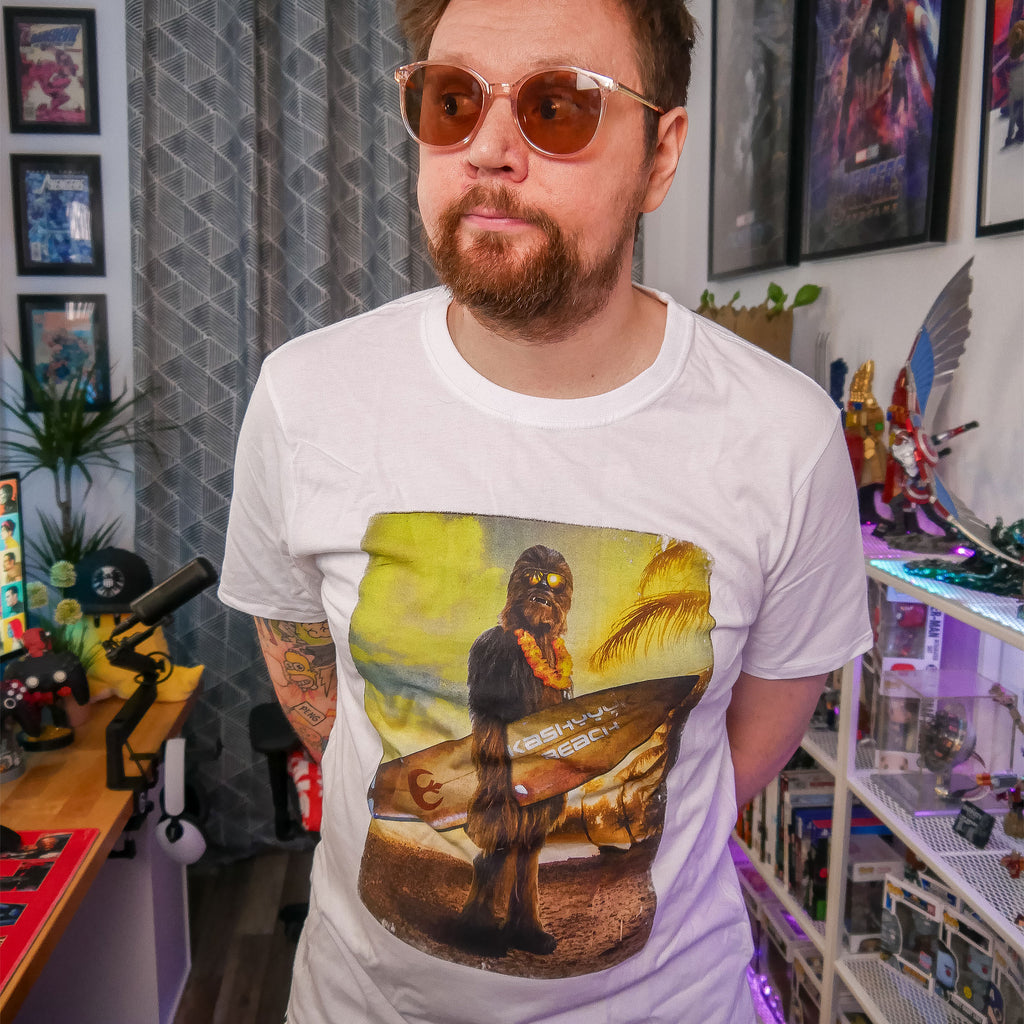 Immagine del prodotto Star Wars - Wookiee Surfer T-Shirt bianca