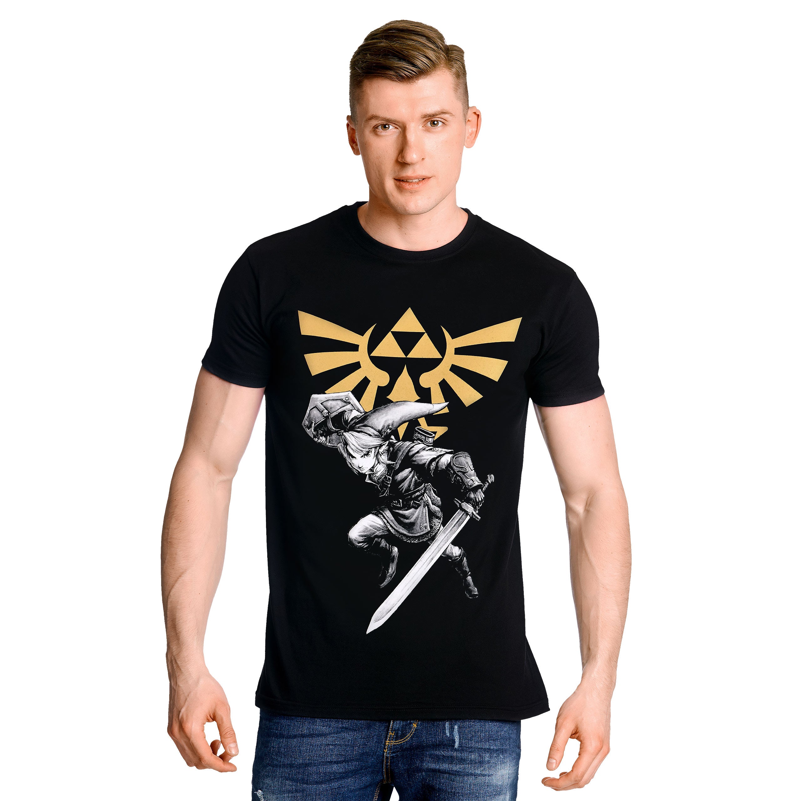 Immagine del prodotto Zelda - Maglietta da battaglia di Link nera