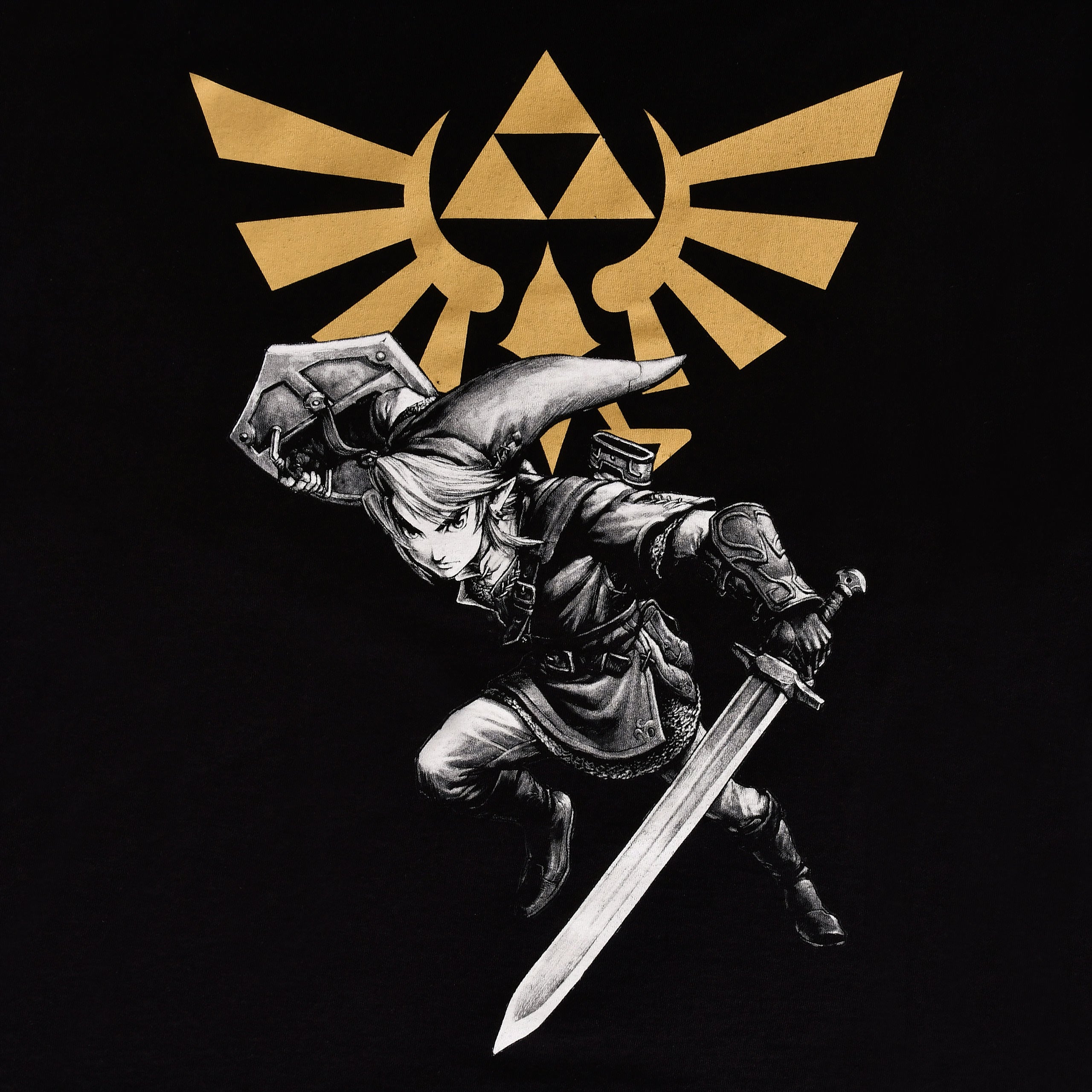 Immagine del prodotto Zelda - Maglietta da battaglia di Link nera