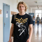 Immagine del prodotto Zelda - Maglietta da battaglia di Link nera