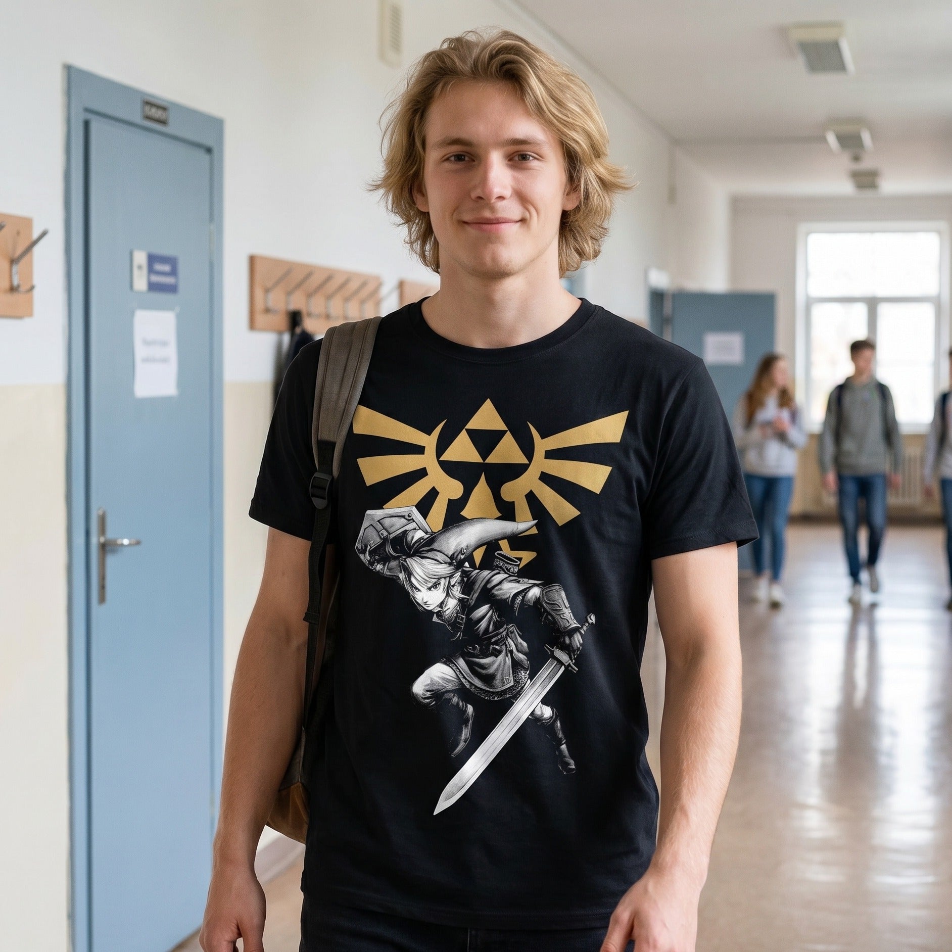 Immagine del prodotto Zelda - Maglietta da battaglia di Link nera
