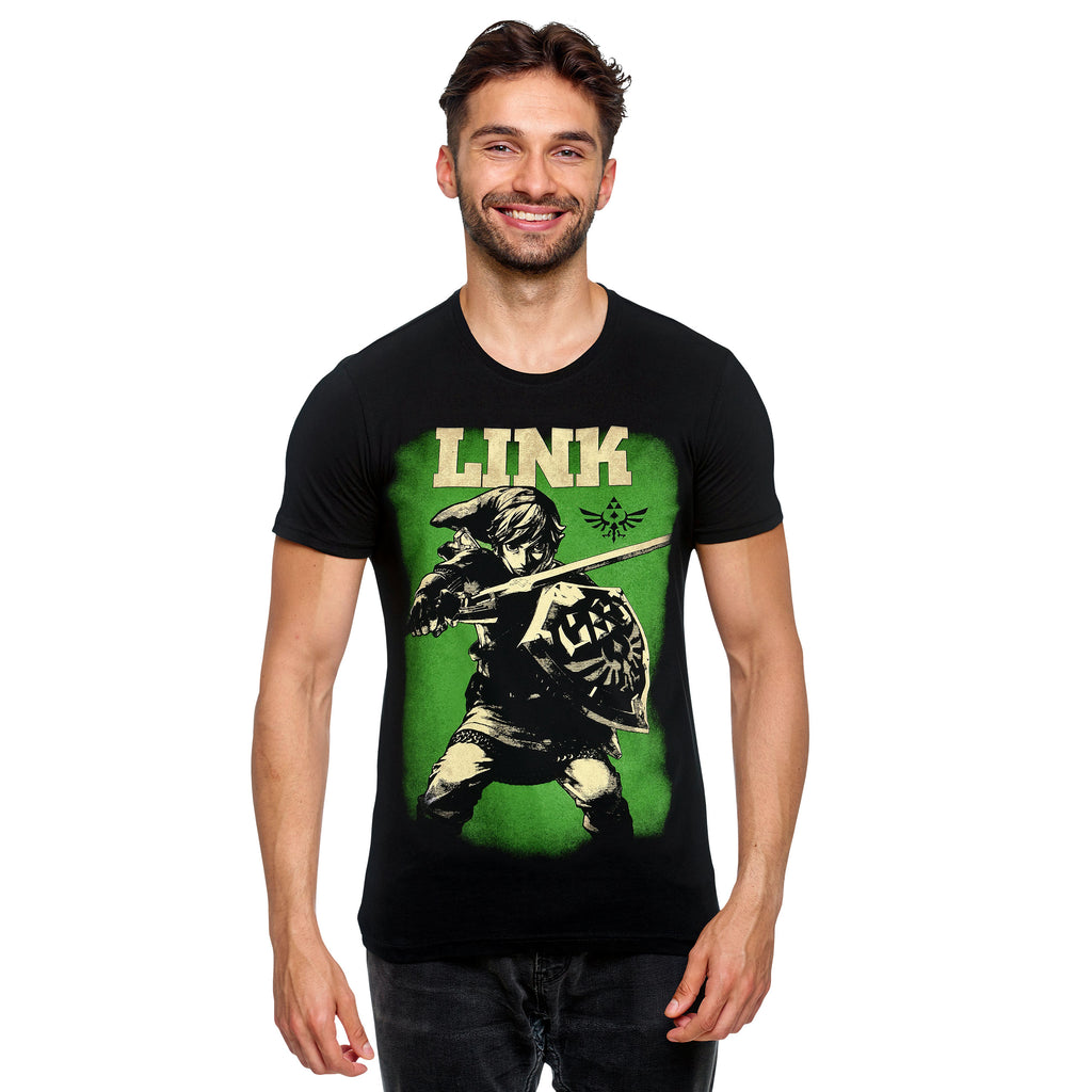 Immagine del prodotto Zelda - Link Eroe di Hyrule T-shirt nera