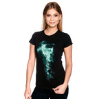 Immagine del prodotto T-shirt da donna Snape Patronus Always nera - Harry Potter