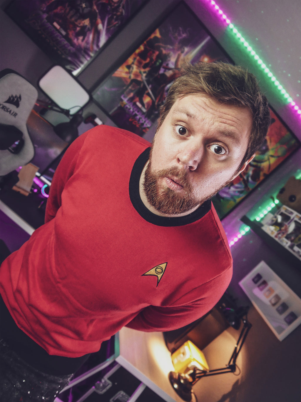 Immagine del prodotto Star Trek - Maglione a maglia con uniforme di Scotty rosso