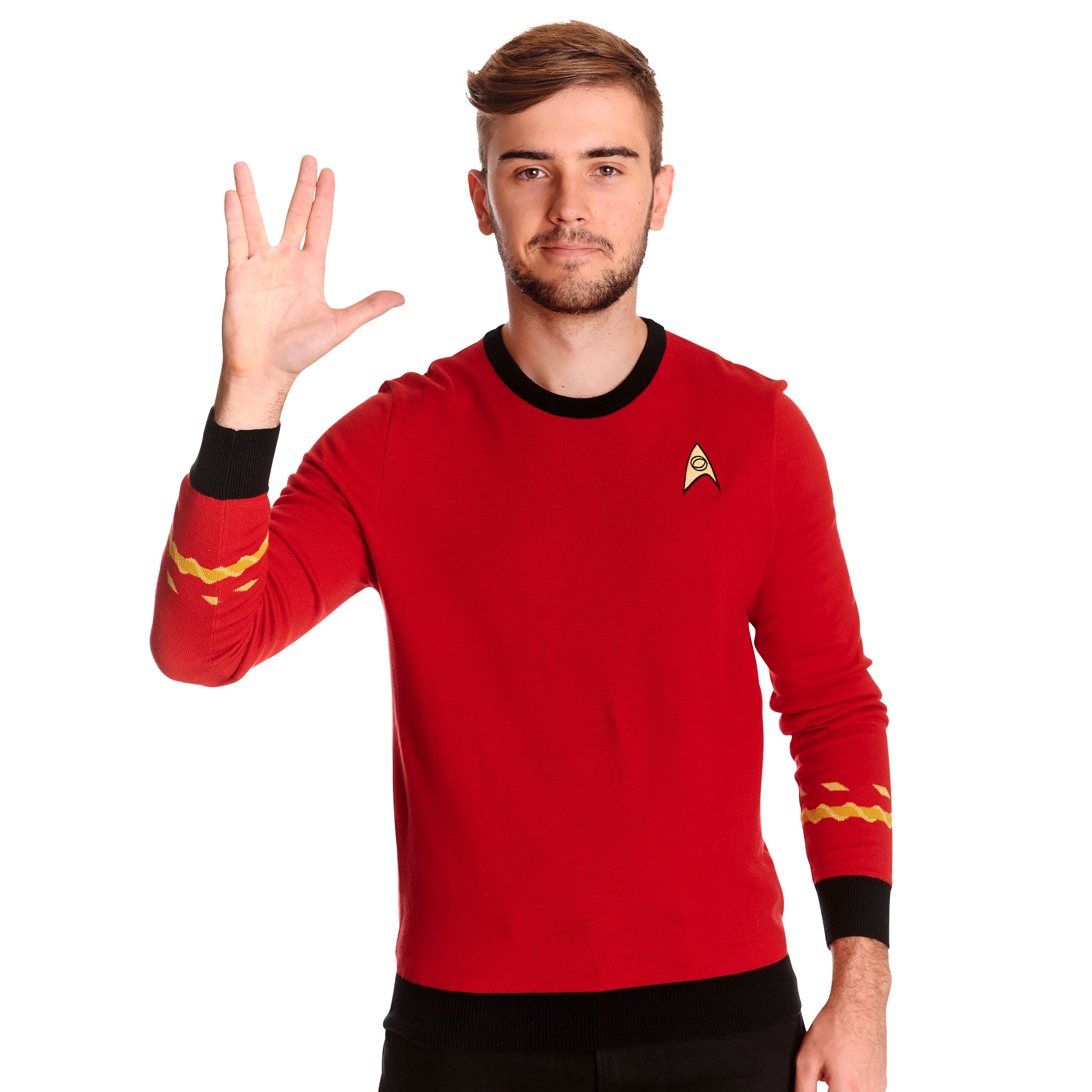 Immagine del prodotto Star Trek - Maglione a maglia con uniforme di Scotty rosso