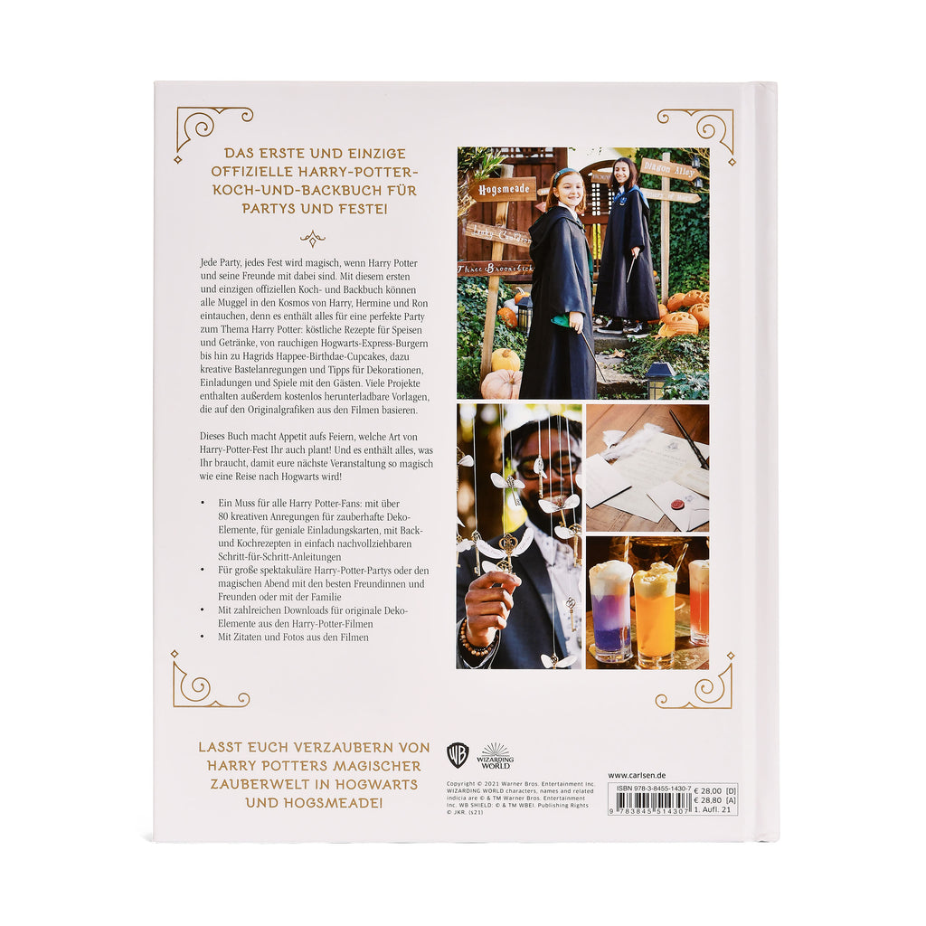 Immagine del prodotto Harry Potter - Il libro ufficiale di cucina e pasticceria