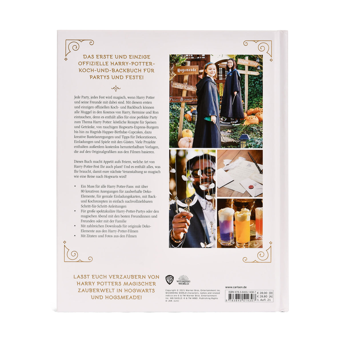 Immagine del prodotto Harry Potter - Il libro ufficiale di cucina e pasticceria