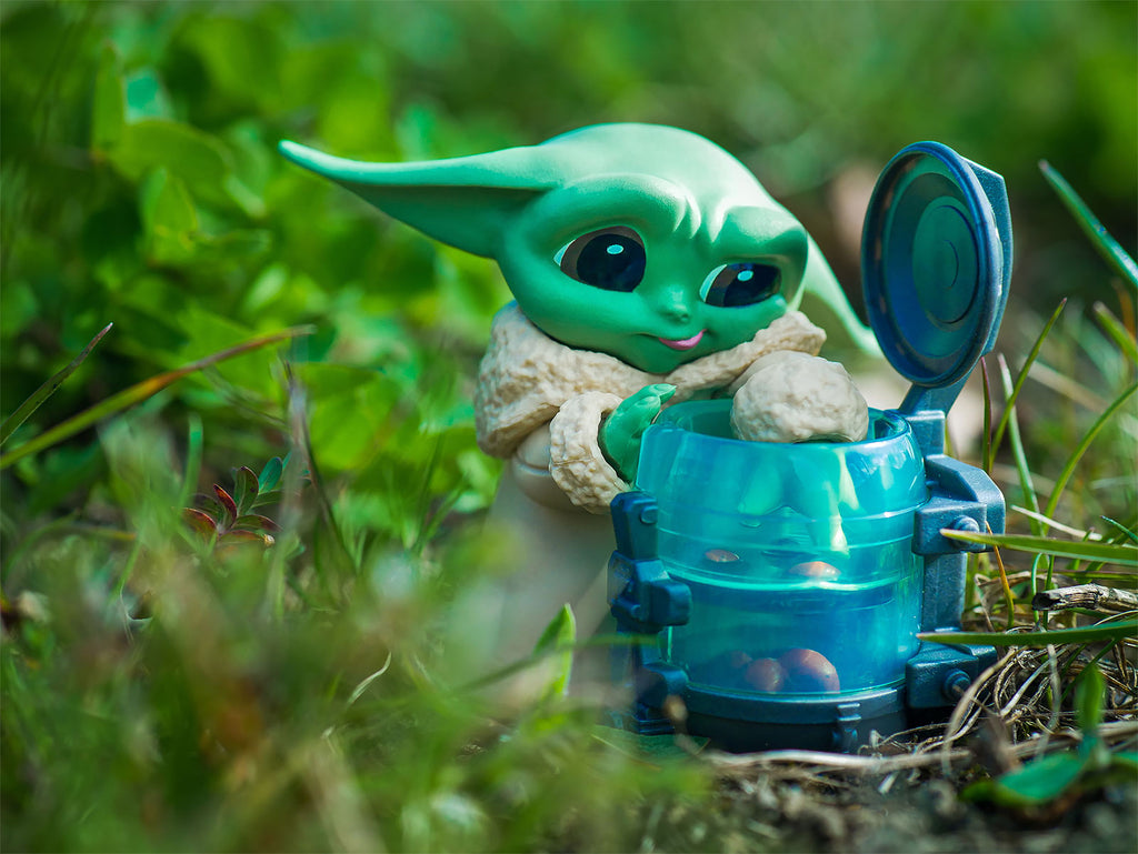 Immagine del prodotto Set di Mini-Figure Grogu Bambino Curioso & Meditazione - Star Wars The Mandalorian
