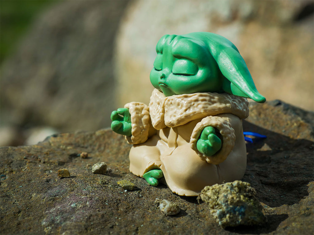 Immagine del prodotto Set di Mini-Figure Grogu Bambino Curioso & Meditazione - Star Wars The Mandalorian