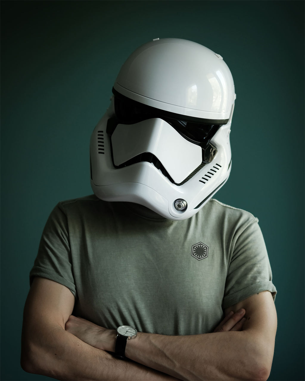 Immagine del prodotto Replica del casco Stormtrooper del Primo Ordine con distortore di voce - Star Wars