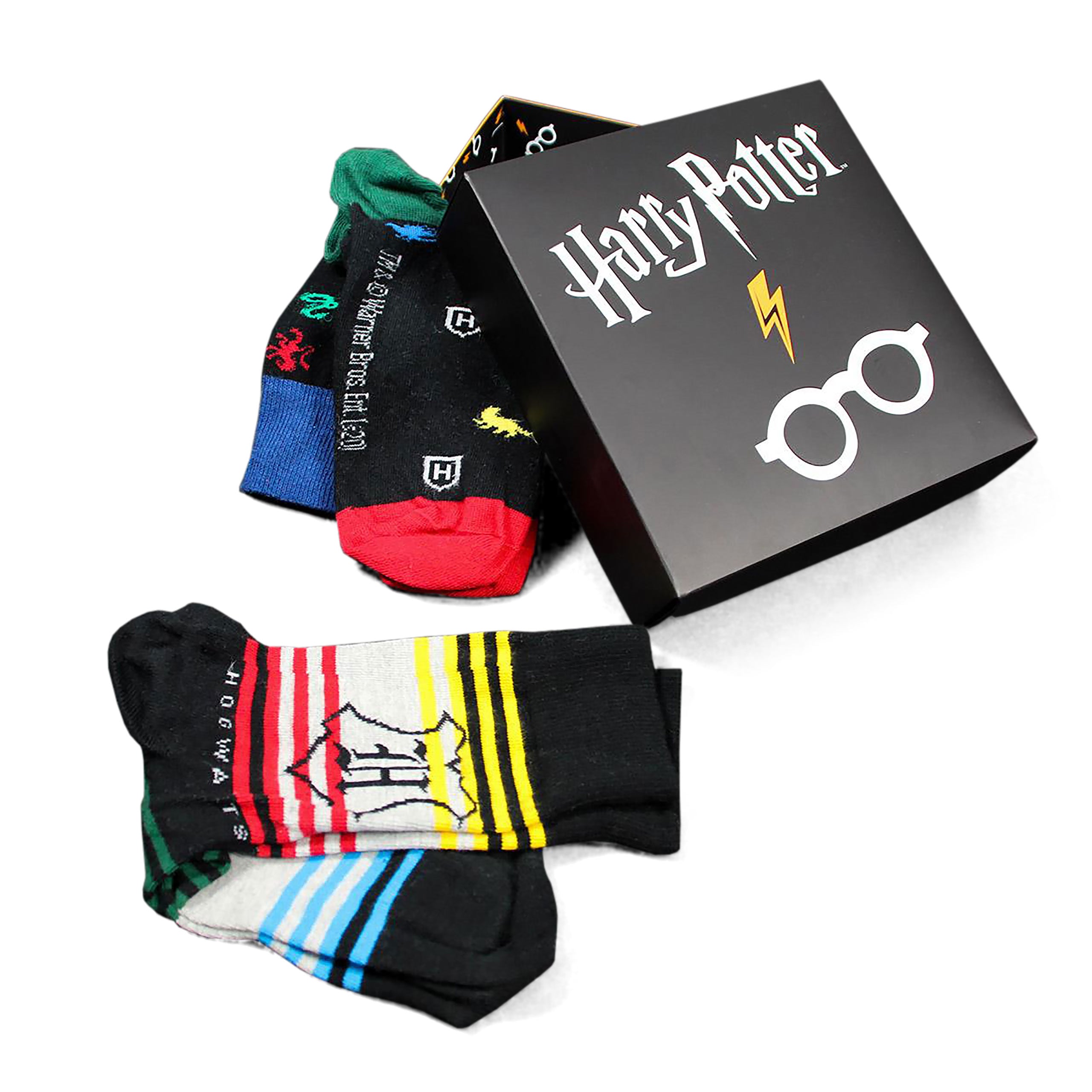 Immagine del prodotto Harry Potter - Occhiali e Fulmine Set di 3 Calzini in Scatola Regalo