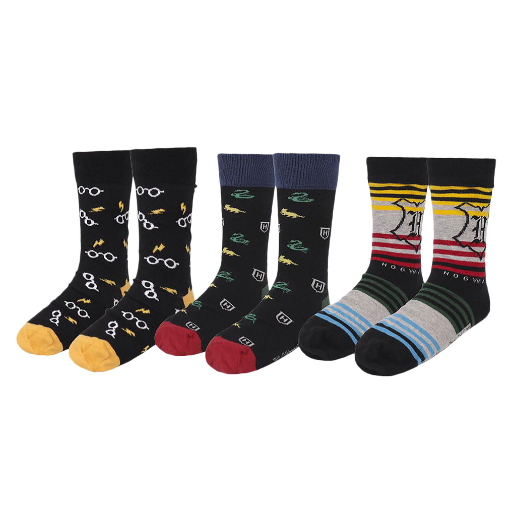 Immagine del prodotto Harry Potter - Occhiali e Fulmine Set di 3 Calzini in Scatola Regalo