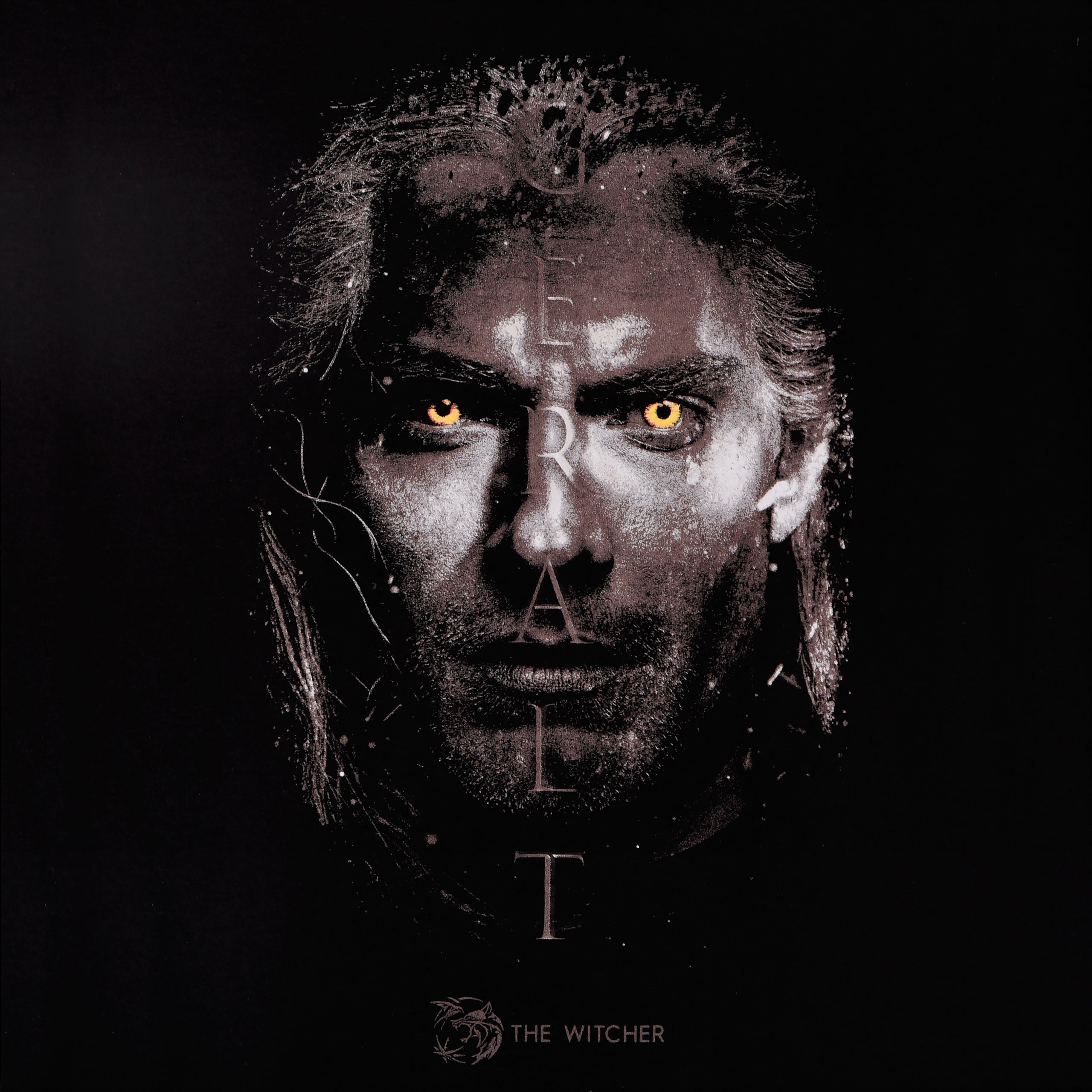 Immagine del prodotto Witcher - T-shirt ritratto di Geralt nero