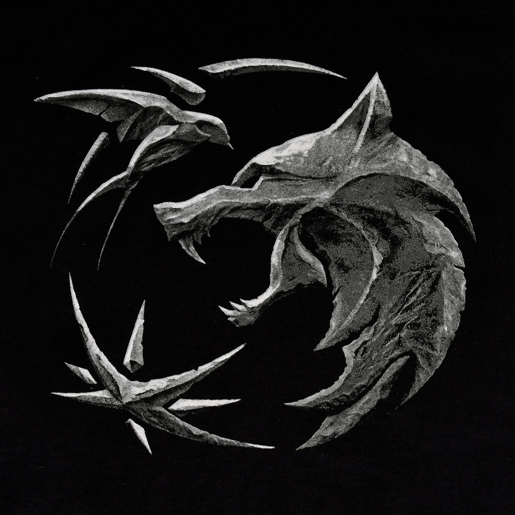Immagine del prodotto Witcher - T-shirt Emblema del Lupo nera