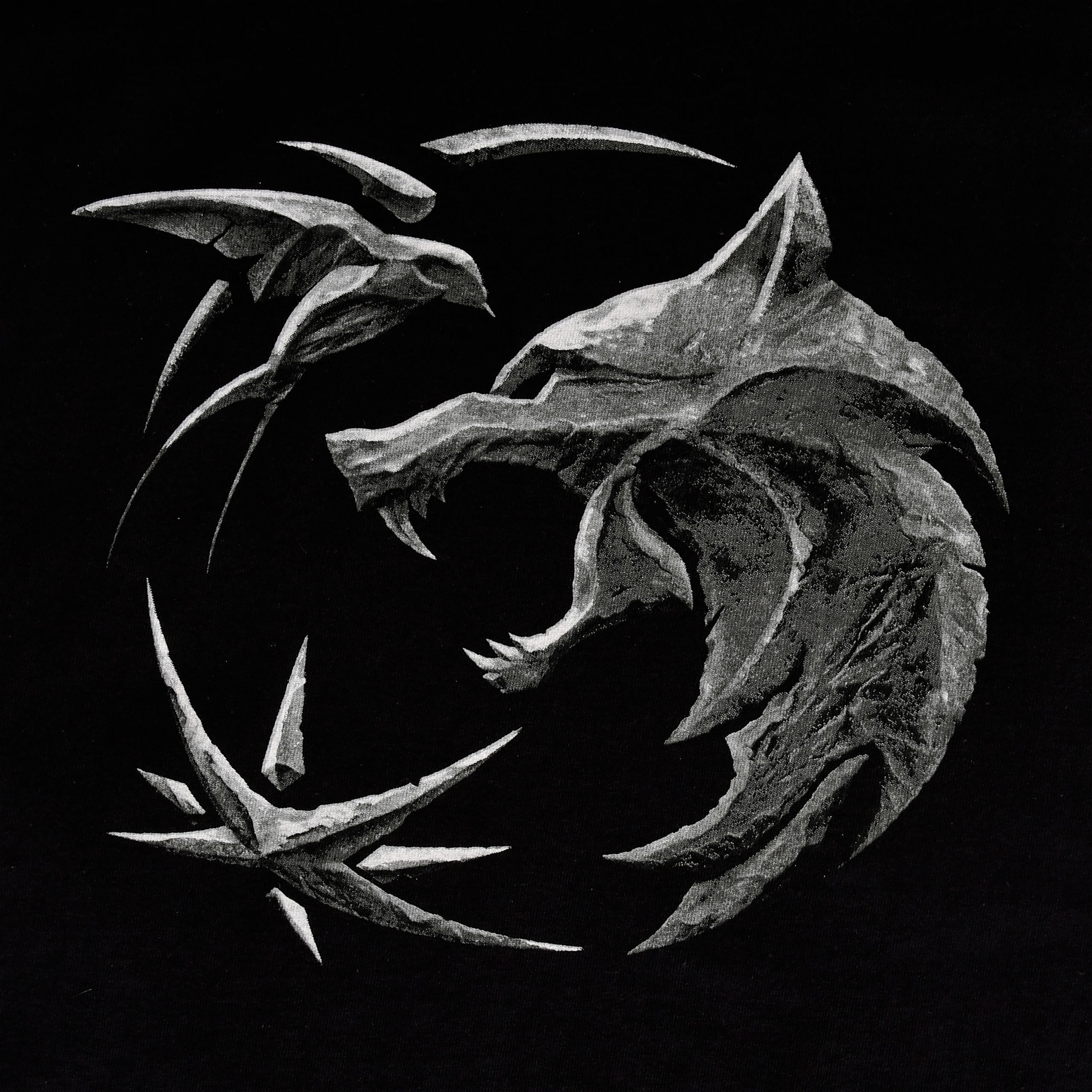 Immagine del prodotto Witcher - T-shirt Emblema del Lupo nera
