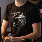 Immagine del prodotto Witcher - T-shirt Emblema del Lupo nera