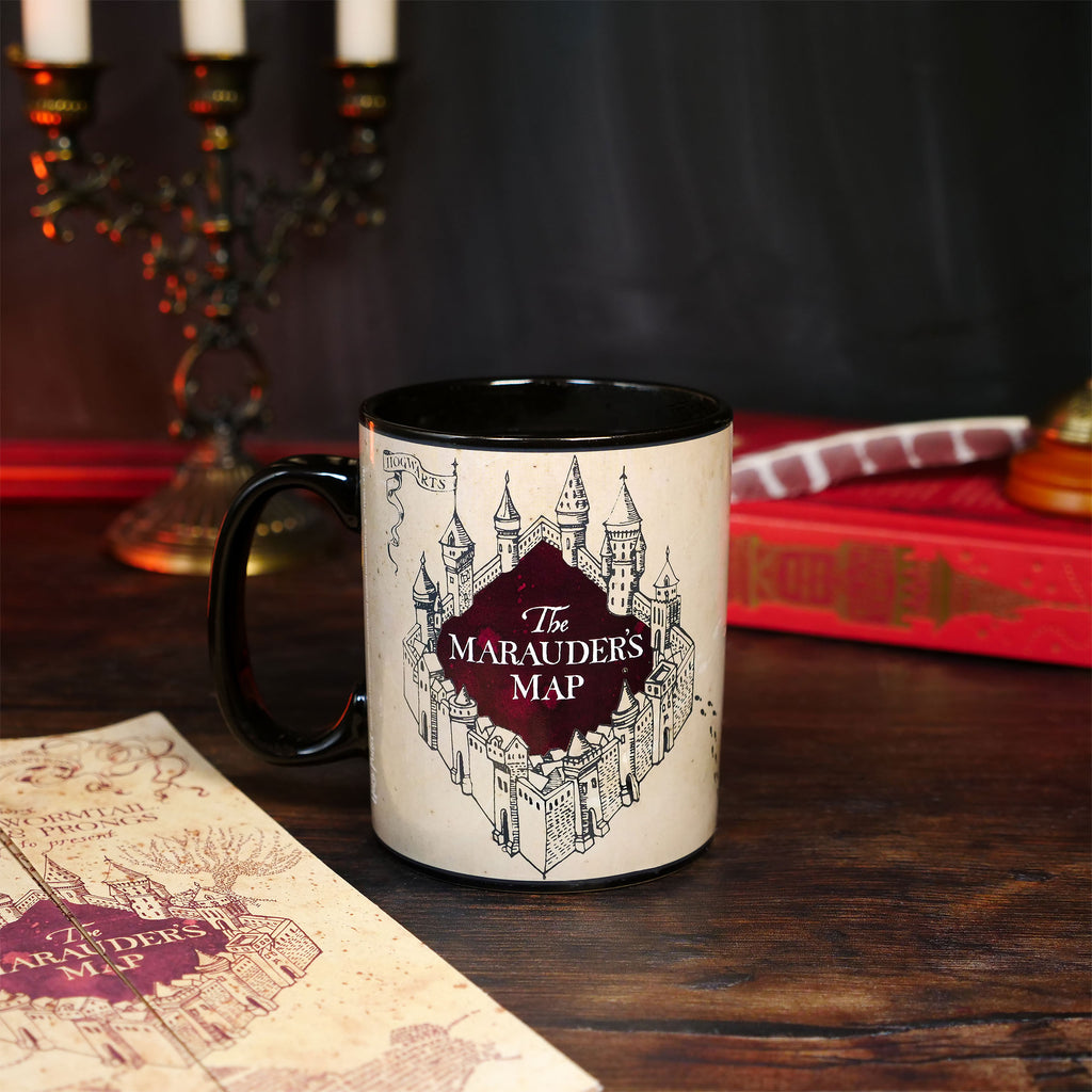 Product image Harry Potter - Marauder's Map Thermal Effect Mug Black