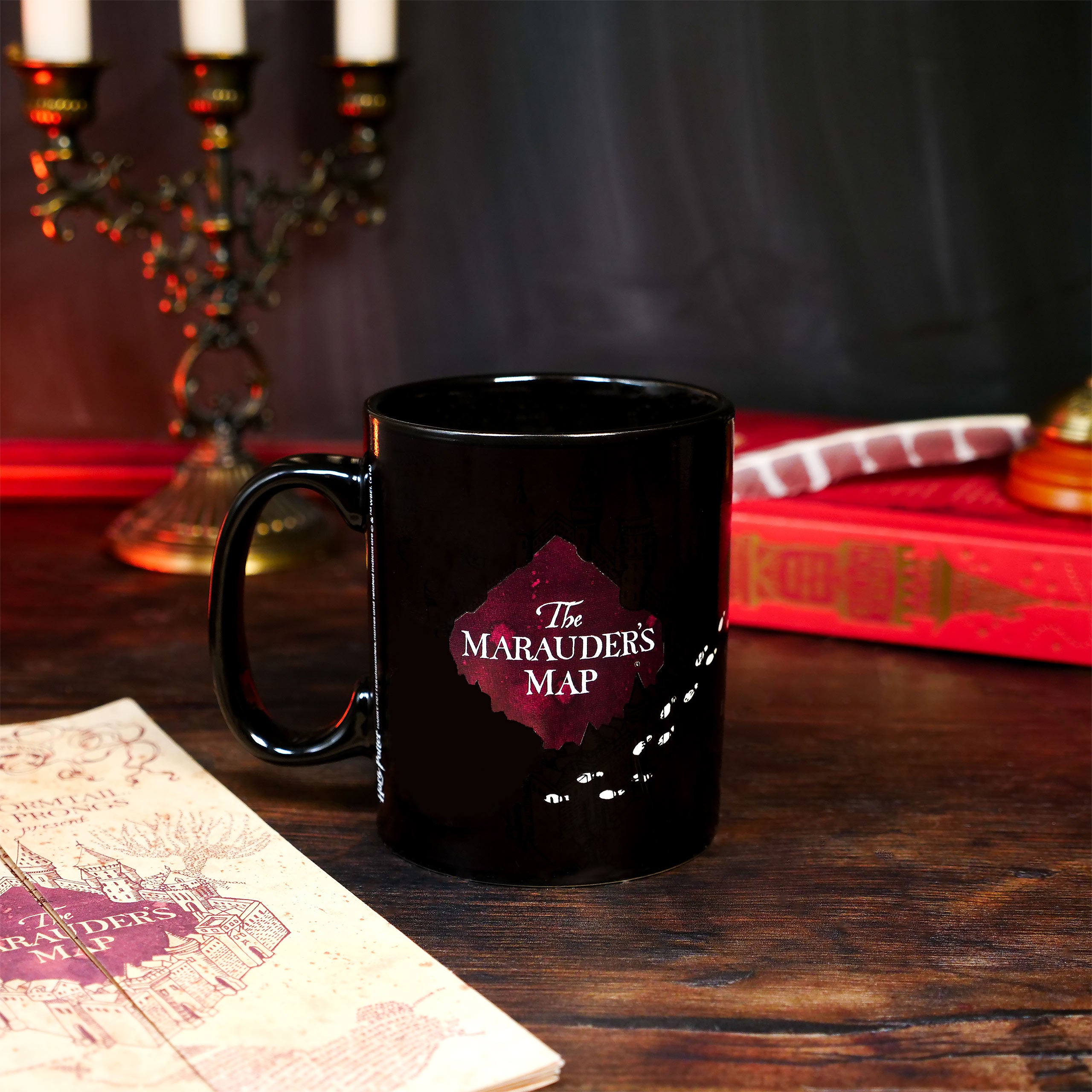 Product image Harry Potter - Marauder's Map Thermal Effect Mug Black