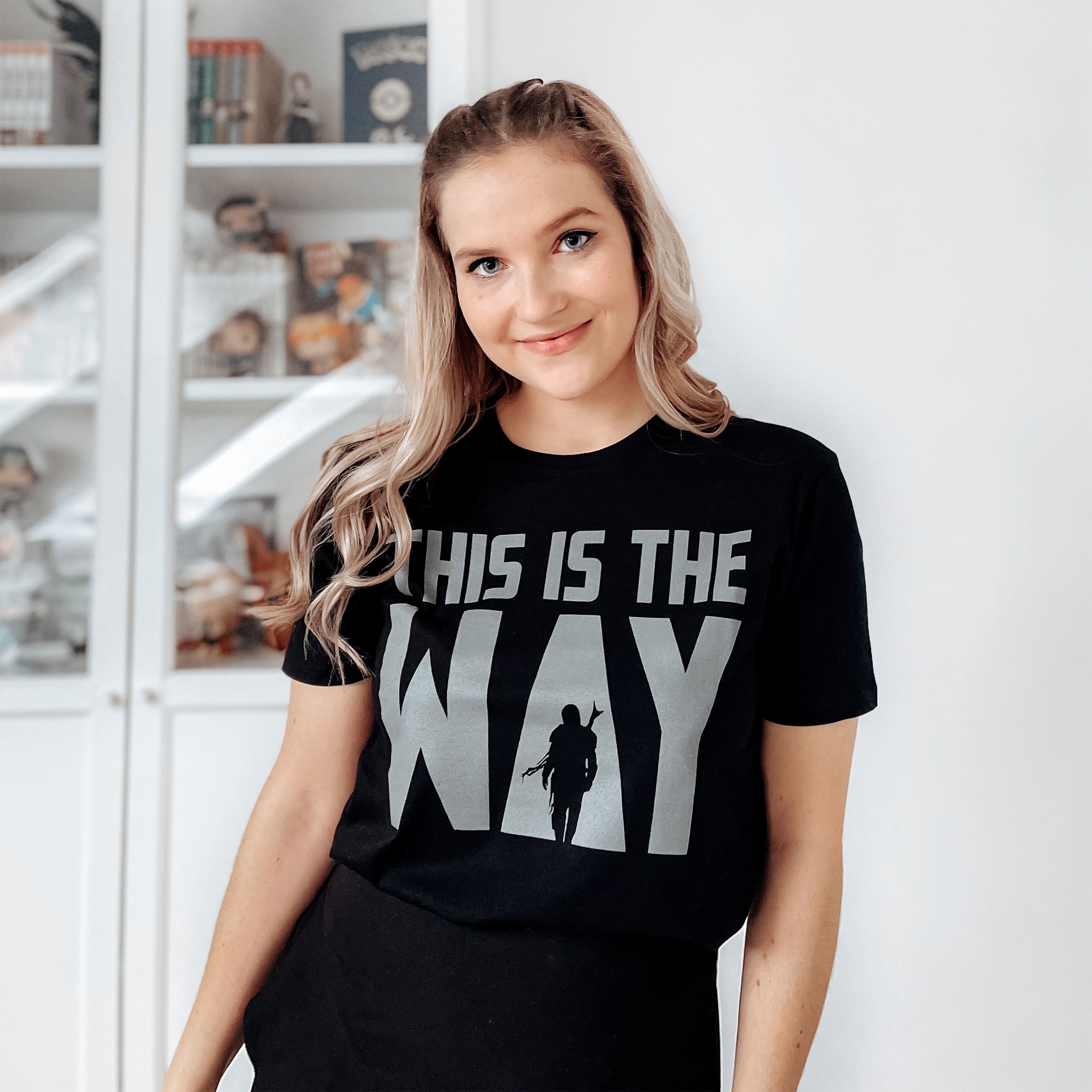 Immagine del prodotto T-shirt The Way per fan di Star Wars nera