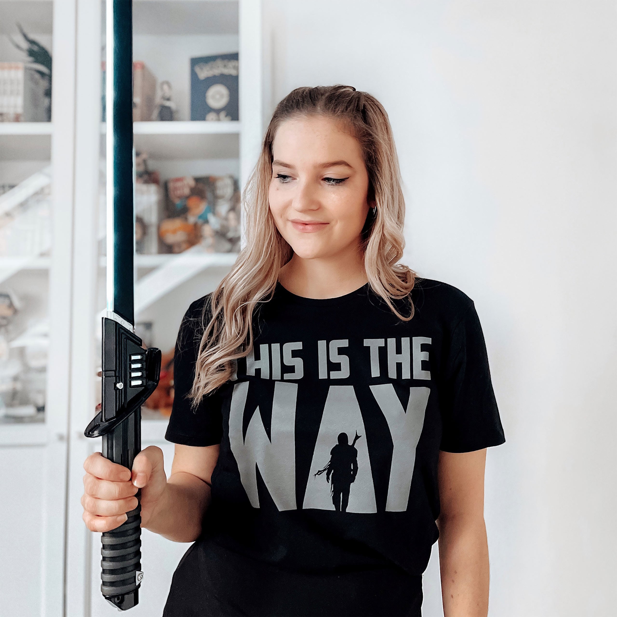 Immagine del prodotto T-shirt The Way per fan di Star Wars nera