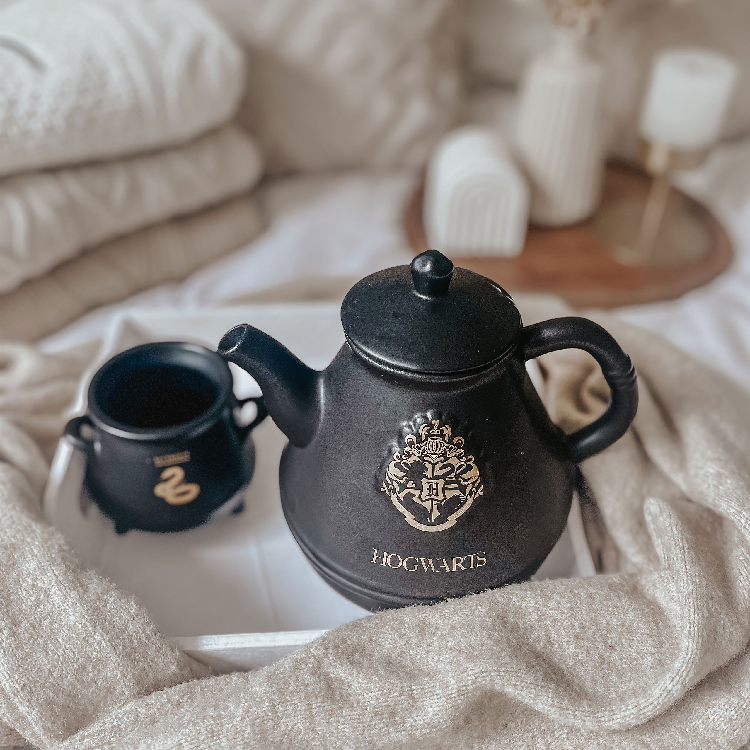 Immagine del prodotto Harry Potter - Set da tè con stemma di Hogwarts
