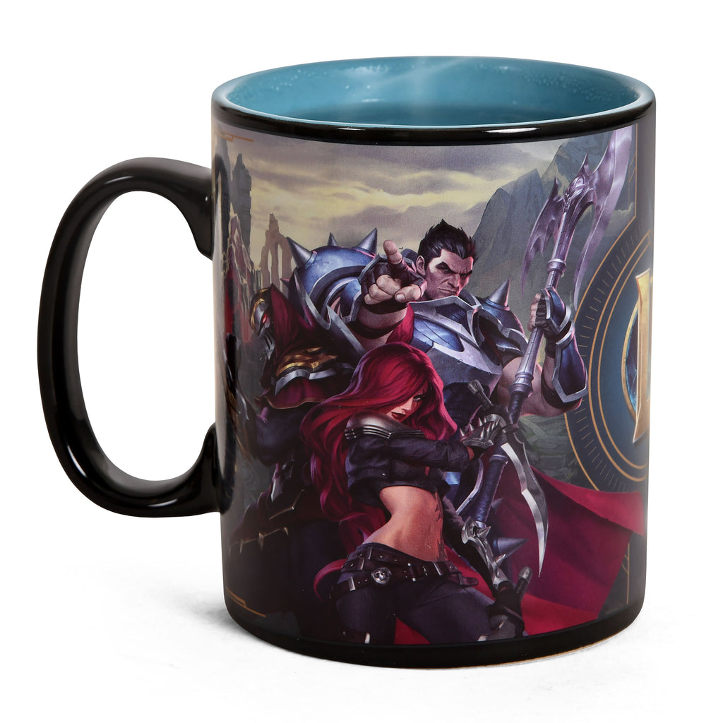 Immagine del prodotto League of Legends - Squadra Blu vs Squadra Rossa Tazza Effetto Termico
