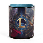 Immagine del prodotto League of Legends - Squadra Blu vs Squadra Rossa Tazza Effetto Termico