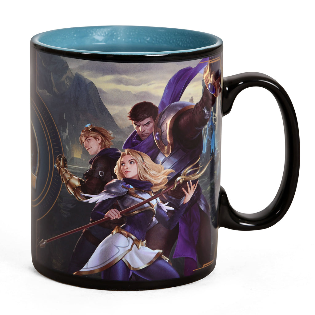 Immagine del prodotto League of Legends - Squadra Blu vs Squadra Rossa Tazza Effetto Termico