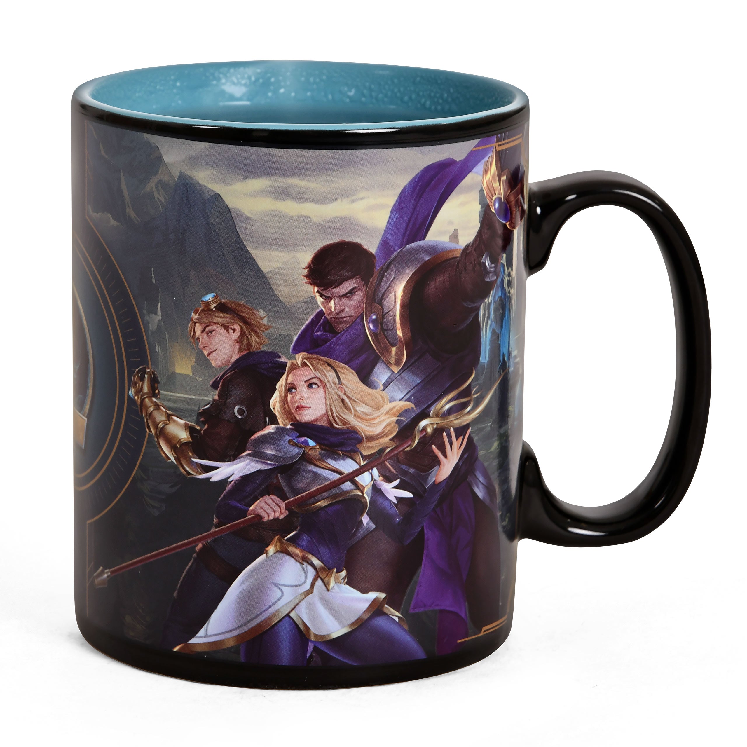 Immagine del prodotto League of Legends - Squadra Blu vs Squadra Rossa Tazza Effetto Termico