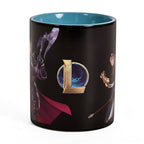 Immagine del prodotto League of Legends - Squadra Blu vs Squadra Rossa Tazza Effetto Termico