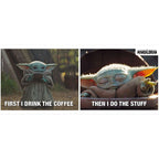 Immagine del prodotto Tazza Grogu Bevi Caffè e Fai Cose - Star Wars The Mandalorian