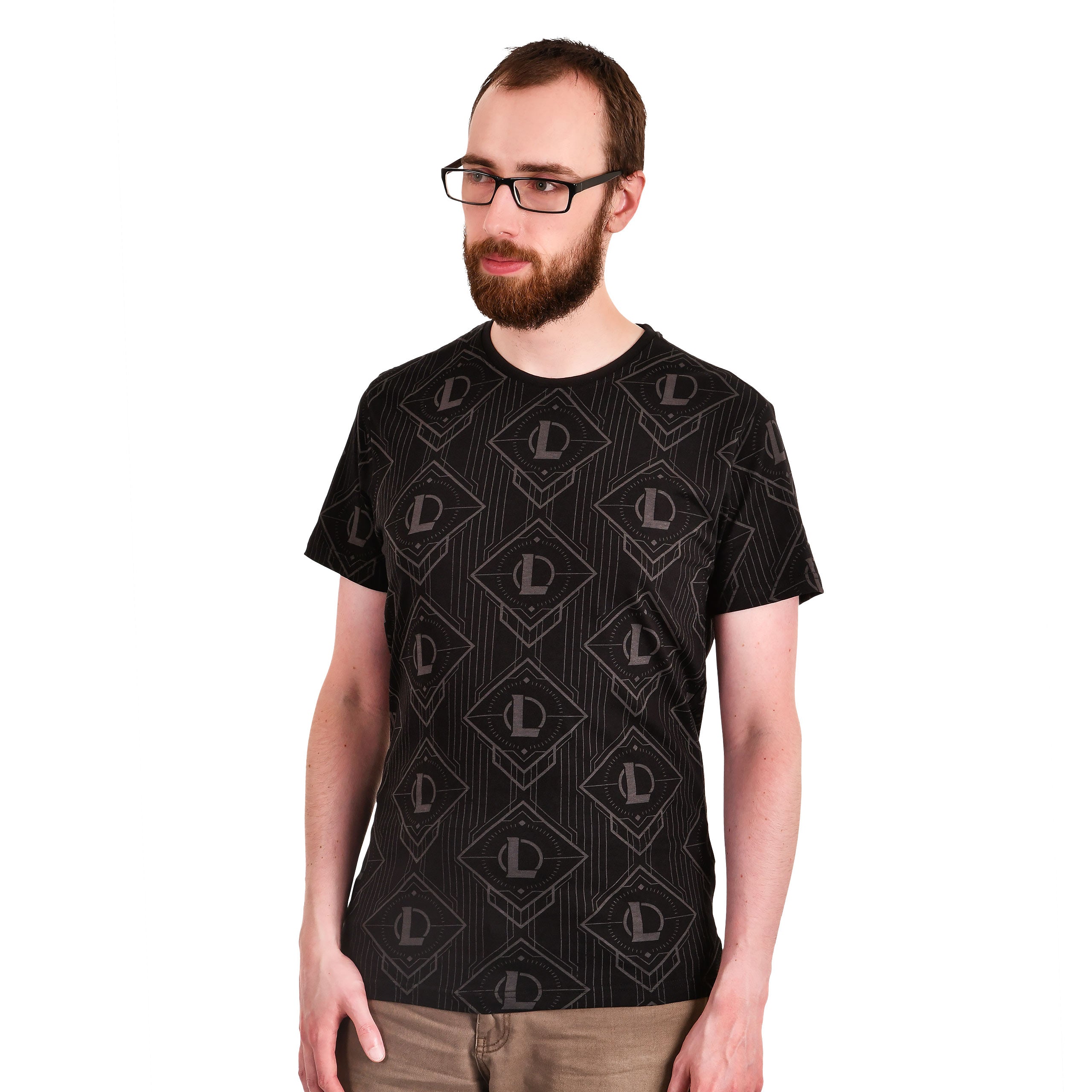 Immagine del prodotto League of Legends - T-shirt con loghi nera