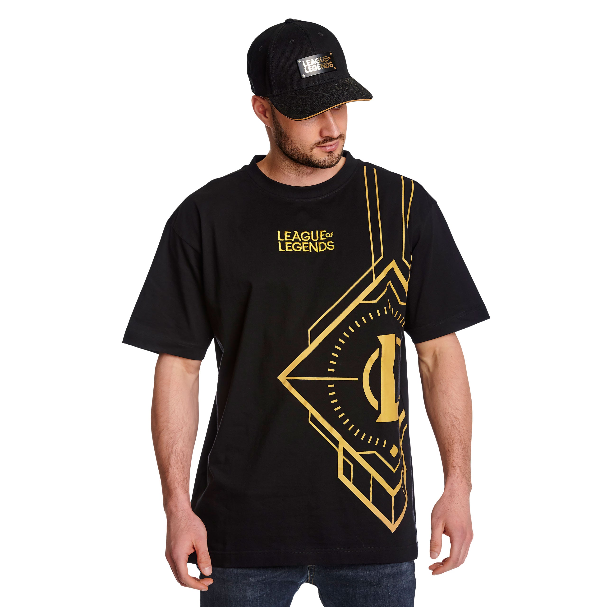 Immagine del prodotto League of Legends - T-Shirt con Logo Nera